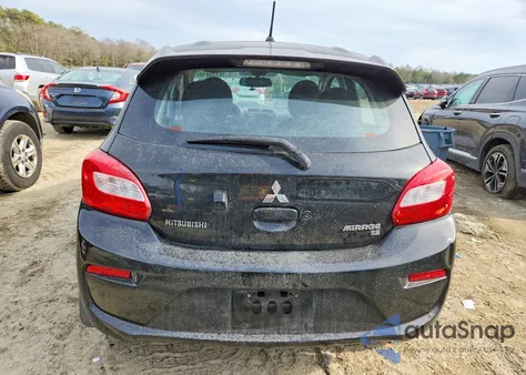 2017 Mitsubishi Mirage Se from USA, damaged, VIN ML32A4HJ1HH015522